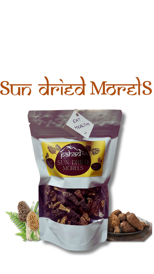 Sun-Dried Morels - 25gm