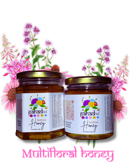 Combo : Pack of 2 Pure Multi-Floral Honey - 250g each