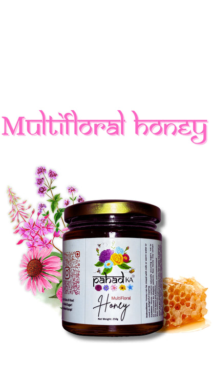 Raw Multifloral Honey- 250gm